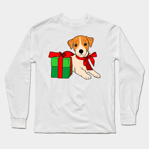 Jack Russell Gift Long Sleeve T-Shirt by Dojaja